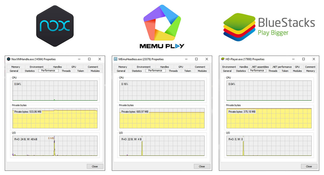 bluestacks vs memu