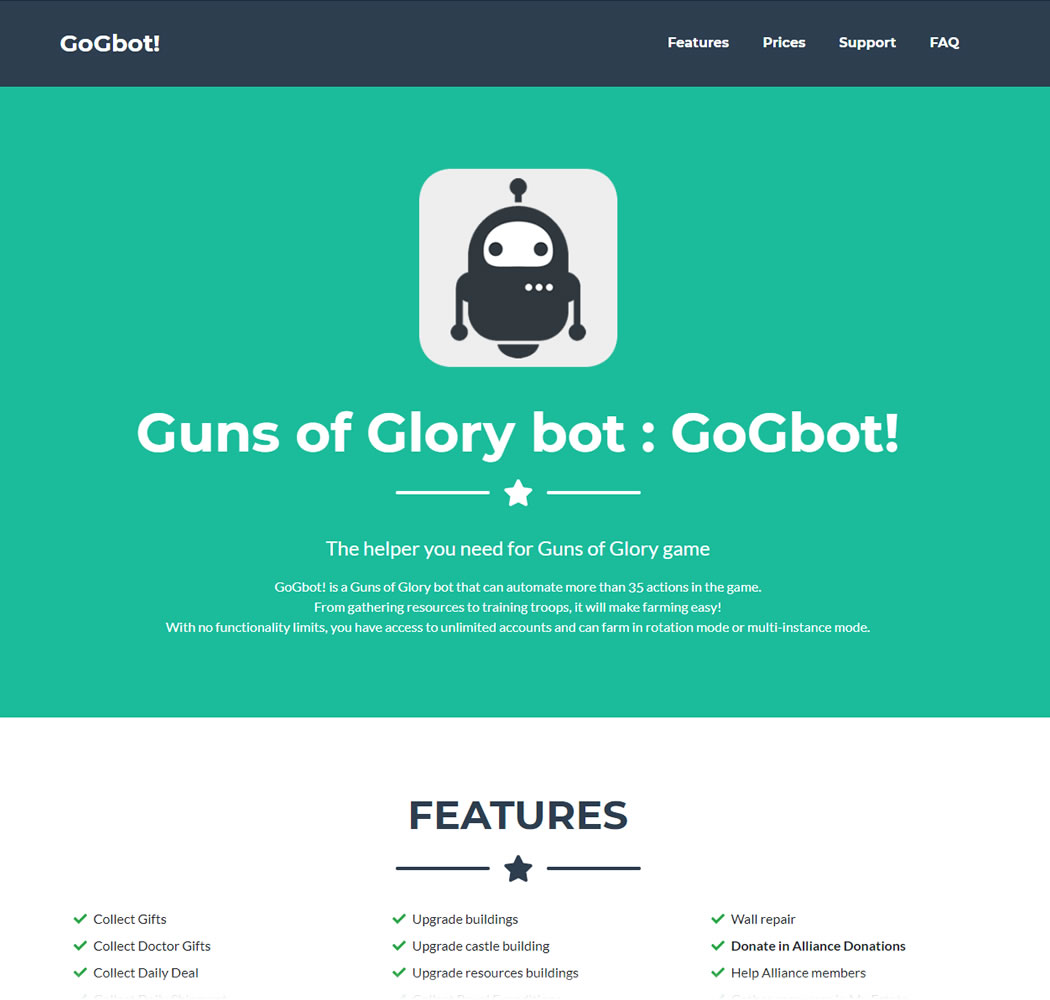 GoGbot Bots Planet